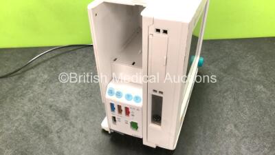 GE Datex Ohmeda F-CM1-04 Anaesthesia Monitor (Powers Up with Alarm and Then Shuts Down, Crack in Casing - See Photos) with 1 x E-PRESTN-00 Module with ECG, SpO2, NIBP, T1, T2, P1 and P2 Options *SN6346389 / 6354434* - 4