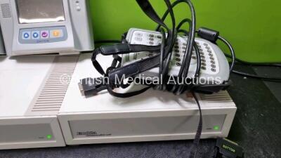 Job Lot Including 3 x Embla Communication Control Units (All Power Up) with 2 x Embla N-7000 Bedside Units, 2 x Embla MDrive and 3 x Embla Patient Units - 2