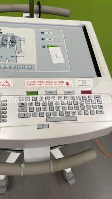 Mortara ELI 250c ECG Machine on Stand (Powers Up) *S/N 115110248170** - 5