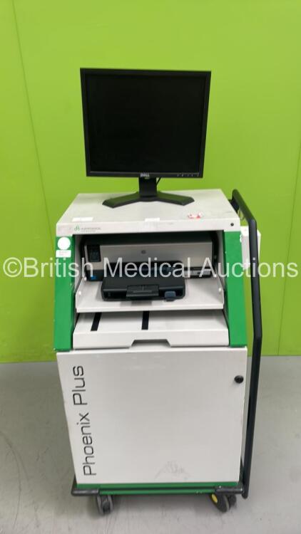 Albyn Medical Phoenix Plus Work Station with Monitor (HDD REMOVED)