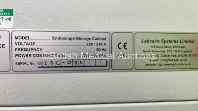 Labcaire Endoscope Storage Cabinet (Powers Up) - 4