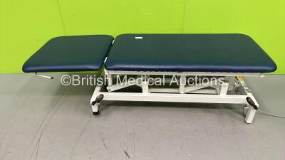 Huntleigh Electric Patient Couch (No Controller - Back Rest Damaged)