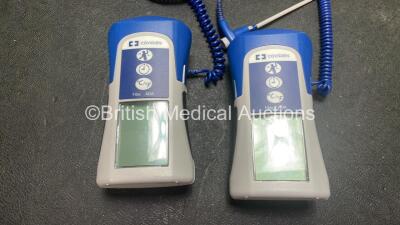 Mixed Lot Including 2 x Mindray VS-600 Patient Monitors (1 Powers Up, 1 No Power with Damage-See Photo) 1 x Alaris PK Pump (Powers Up) 2 x Covidien Filac ADA Thermometer (Both Untested Due to Possible Flat Batteries) 1 x Respironic REF 1112266 Nebulizer ( - 5