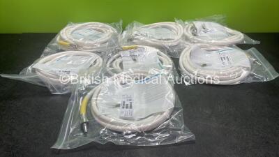 10 x BPR REF832-1001 Medical Gas Hoses (All Unused) *Stock Photo*