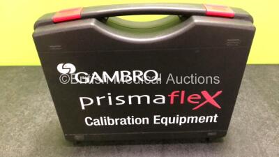 Gambro Prismaflex Calibration Weights in Case - 6