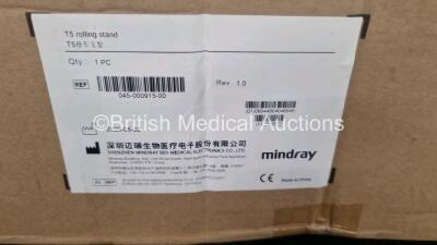 Mindray T5 Roll Stand (Unused In Box) *cage* - 2