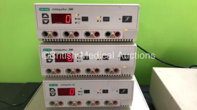 Job Lot Including 1 x Bio-Rad CHEF-DR-II Control Module, 1 x Bio-Rad CHEF-DR-III System, 3 x Bio-Rad PowerPac 300 Units and 1 x Bio-Rad Gene Pulser (All Power Up) - 3