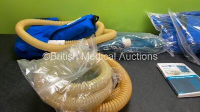 Mixed Lot Including 3 x Smart Vest Clearance System Balloons and 2 x Abbott FreeGo External Feeding Pumps with 2 x AC Power Supplies (Both Power Up) - 2