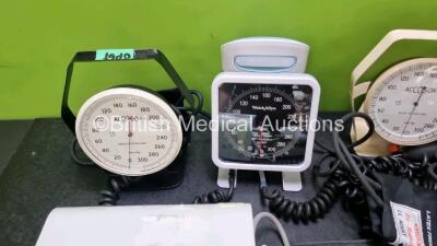 Mixed Lot Including 3 x Accoson BP Gauges with BP Cuffs, 1 x Welch Allyn BP Gauge with BP Cuff, 1 x A&D Medical Digital Blood Pressure Monitor, 1 x Omron M1 Classic Digital Blood Pressure Monitor, 1 x Daray Pulse Oximeter, 1 x Omron and 1 x 711 Blood Pres - 2