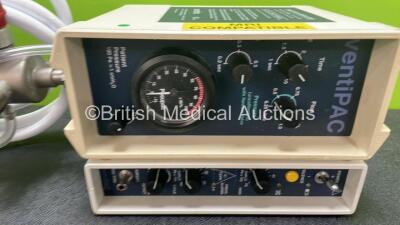 Smiths ventiPAC Anaesthesia Ventilator with 1 x Smiths alarmPAC and 1 x Hose - 2