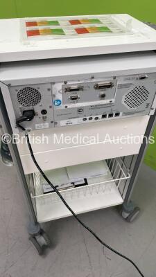 GE 250CX Series Fetal Monitor on Stand (Powers Up) - 7