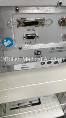 GE 250CX Series Fetal Monitor on Stand (Powers Up) - 8