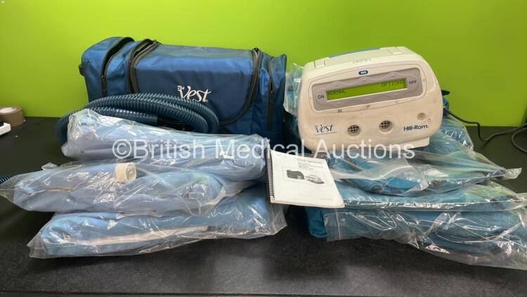 Hill Rom Model 105 Airway Clearance System with Accessories (Powers Up)
