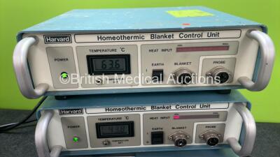 3 x Harvard Homeothermic Blanket Control Units (All Power Up) - 2