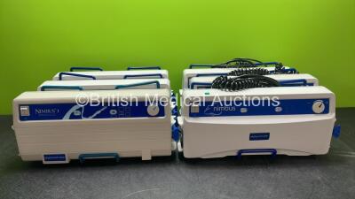 6 x Arjohuntleigh Nimbus 3 Air Mattress Pumps (All Power Up) *SN 1000018971, 1100039177, 1100036517, 1100036513, 1400013271, 1100003365*