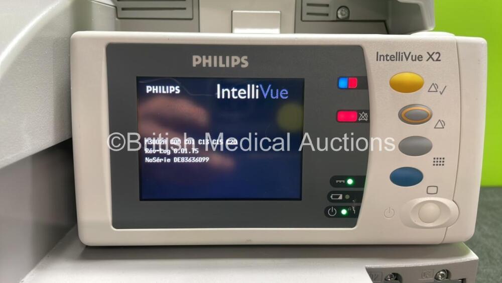 Philips IntelliVue MP30 Patient Monitor with X2 & M3015A Modules