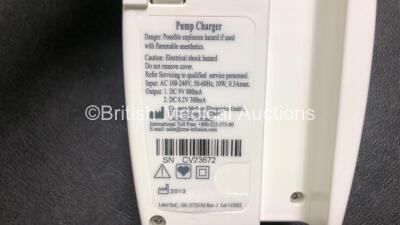 Job Lot Including 3 x CME McKinley Bodyguard 545 Epidural Infusion Pumps (All Power Up, 1 x Damaged Casing and Error 23 - See Photos) 1 x Cardinal Health Alaris GP Infusion Pump, 1 x CareFusion Alaris Plus GH Syringe Pump and 1 x CareFusion IVAC PCAM Syri - 5