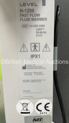 1 x Smiths Medical Level 1 H-1200 Fast Flow Fluid Warmer and 1 x Smiths Medical Level 1 System 1000 Warming System (All Power Up) - 4