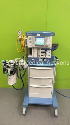 Drager Fabius Tiro Anaesthesia Machine Software Version 3.37a - Total Run Hours 12903 - Total Vent Hours 221 with Bellows, Absorber and Hoses (Powers Up) *S/N ARZN-0098**