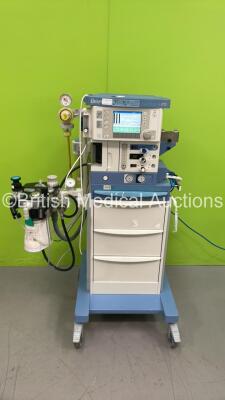 Drager Fabius Tiro Anaesthesia Machine Software Version 3.37a - Total Run Hours 49517 - Total Vent Hours 878 with Bellows, Absorber and Hoses (Powers Up) *S/N ARZN-0101**