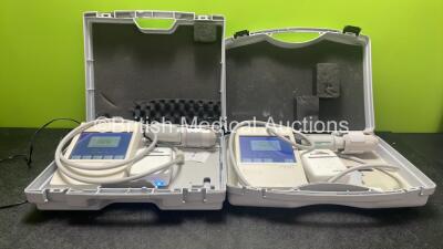 2 x Pinit Ultrasound Scanners with 2 x AC Power Supplies (Both Power Up)