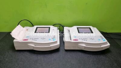 2 x GE MAC 1200ST ECG Machines (Both Power Up)