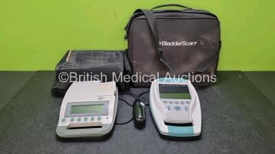 Job Lot Including 1 x Verathon BVI 9400 Bladder Scanner and 1 x Bladderscan BVI 300 Bladder Scanner with 1 x Transducer (Both No Power, Suspected Flat Battery) *SN 98213285 / B4305149*