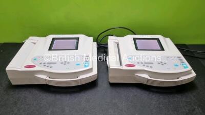 2 x GE MAC 1200ST ECG Machines (Both Power Up)