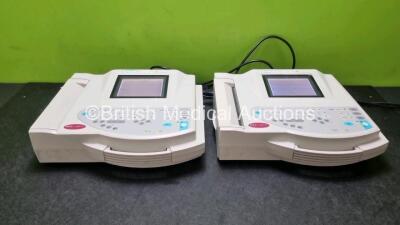 2 x GE MAC 1200ST ECG Machines (Both Power Up)