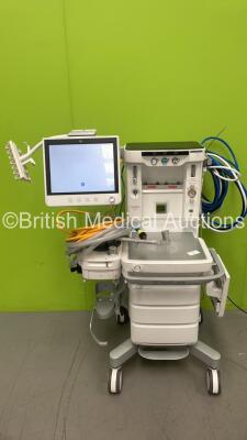 GE Carestation 650 Anaesthesia Machine Software Version 01 SP08 with Bellows and Hoses (Powers Up) *S/N SM17350008WA* **Mfd 2017***