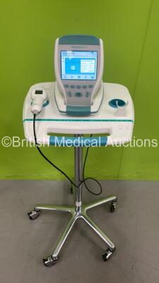 Verathon BVI 9400 Bladder Scanner Part No 0570-0190 with Transducer / Probe on Stand with Battery (Powers Up) *S/N B4500313*