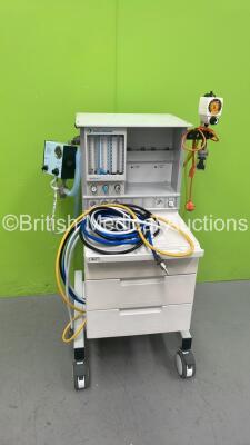 Datex-Ohmeda Aestiva/5 Induction Anaesthesia Machine with InterMed Penlon Nuffield Anaesthesia Ventilator Series 200 with Hoses *S/N AMWN00119*