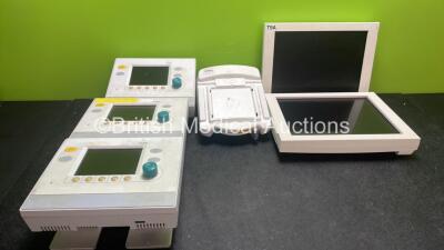 Mixed Lot Including 3 x GE 7100 Anesthesia Monitors, 2 x Maquette Monitors, 2 x GE Solar 8000 Monitor Modules, 1 x GE Solar 8000M Module Rack and 1 x GE Dash Port 2 *SN SE508462557GA, DTN05260013, M0005PN0500108, R3T04511297GA, B1MC5471G, E3G45665G,