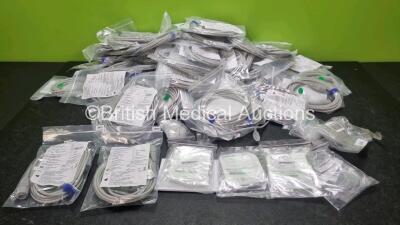 Job Lot Including Approand x 50 x IBP Pressure Transducer Interface Cables and 2 x Packs of Salter Labs Ref 4000 Nasal Sampling Cannulas