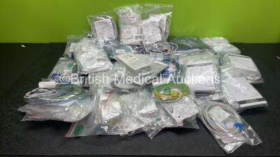 Job lot of Various Patient Monitoring Cables