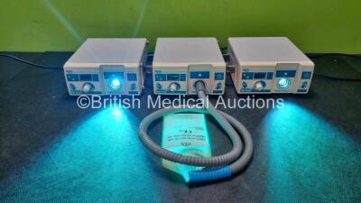 3 x Ohmeda Biliblanket Plus Phototherapy Systems (Both Power Up) Hours 1187 / 1288 / 2266