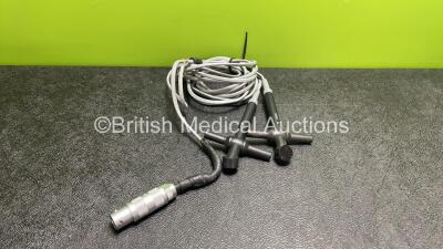 2 x GE TE 100024 2.0 MHz Probe / Transducers *Both For Parts and Spares, Damaged-See Photos*