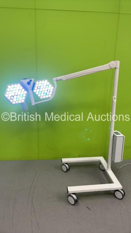 Trumpf iLED 3 LCH Patient Examination Lamp on Stand (Powers Up - Damaged Mounting Point - See Pictures) *S/N 100837389*