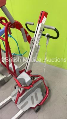 1 x Arjo Opera Electric Patient Hoist with Battery and Controller (Powers Up - Up Function not Working) and 1 x molift Quick Raiser Patient Hoist with Battery and Controller (No Power) *S/N 51751* - 5