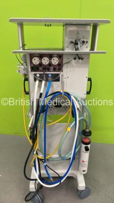 InterMed Penlon Prima SP Induction Anaesthesia Machine with InterMed Penlon Nuffield Anaesthesia Ventilator Series 200 and Hoses (Powers Up) *S/N SP20208 122* - 6