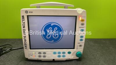 GE B30 Patient Monitor (Powers Up) *GH*