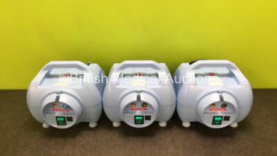 30 x Medix Econoneb Nebulizers (3 In Photo, 13 in Total) *SN M2010105002 / NA / M2002360092 / M2006088164 / NA / M2006548228 / M2008237101 / M2008237318 / M2008237100 / M2003558112 / SN85603 106 / NA / M2006784017* **IN CAGE**