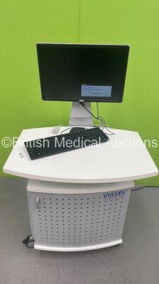 Viasys Healthcare Workstation with Monitor (Powers Up)