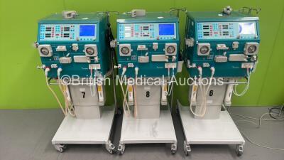 3 x Gambro AK 200 Ultra S Dialysis Machines Software Version 11.2 (All Power Up) *S/N 25589 / 25519 / 25580* - 2