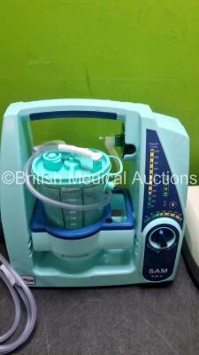 Mixed Lot Including 1 x MGE SAM e.p.s Suction Unit with Cup (Powers Up) and 1 x Breas 10 CPAP Unit Powers Up) *SN 05120965 / V050324* - 2