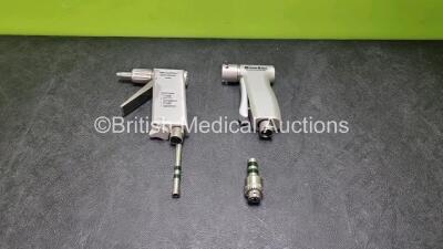 Job Lot of Microaire Handpieces Including 1 x Wire Driver 1640, 1 x Pulse Lavage FS and 2 x Attachments