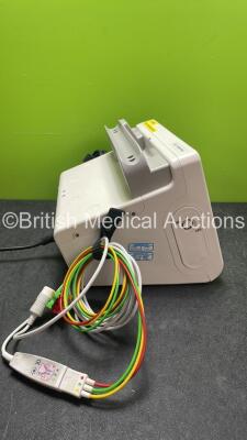 Philips Heartstart XL+ Defibrillator Including ECG and Printer Options with 1 x Paddle Lead, 1 x 3 Lead ECG Lead and 1 x Battery (Powers Up) *SN US31410959* - 3