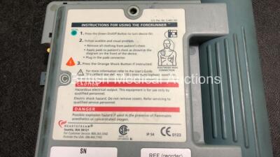 Job Lot Including 1 x Laerdal Heartstart FR Defibrillator and 1 x Heartstream FR Defibrillator with 1 x Battery, 1 x Electrode Pack *Expired* and 1 x Carry Case (Both Power Up) - 6