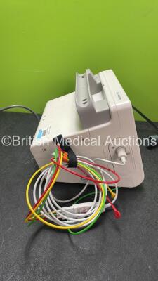 Philips Heartstart XL+ Defibrillator Including ECG and Printer Options with 1 x Paddle Lead, 1 x 3 Lead ECG Lead and 1 x Battery (Powers Up) *SN US31410904* - 3