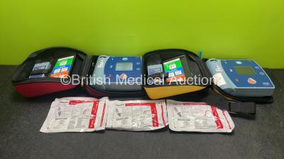 2 x Philips Heartstart FR2+ Defibrillators with 4 x Batteries *Install Dates 12-2025, 12-2025, 02-2025, 06-2021 * 3 x Philips Electrodes *Instal Dates all 02-2024* (Both Power Up and Pass Self Tests) *SN 0505151434, 0810800072*